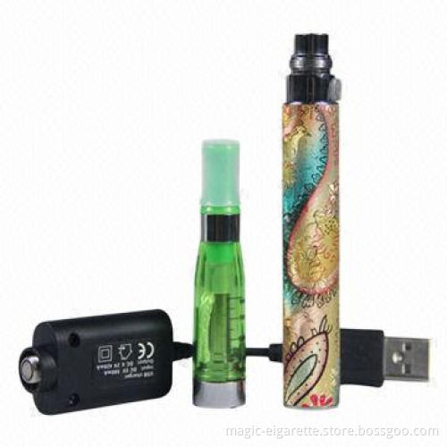 Electronic Cigarette eGo-Q Kit with 3.5-4.2V Voltage, Different Designs Available